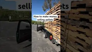 How to make money selling pallets for beginners #pallets #business #money #hustle #howtomakemoney
