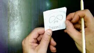 paper chain skull PC