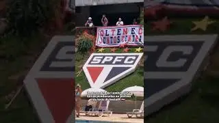 PROTESTO ROLOU AT&Eacute; NA PISCINA DO SOCIAL!!! 🇾🇪 #saopaulofc #spfc #somosspfc1930