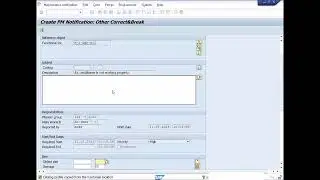 Lecture # 30 How to create internal maintenance work notification or task   IW21 IW22 in sap qm pm