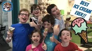 BEST ICE CREAM EVER! Family Camping Trip  (Part 4)