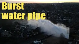 Developer hits Main waterpipe & Burst! beeston 7/3/23