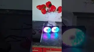 Speedlink Myx LED Fan Kit, 2 x L&uuml;fter mit RGB-Beleuchtung inkl. Fernbedienung