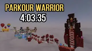 MCC 11 Parkour Warrior Speedrun in 4:03.35