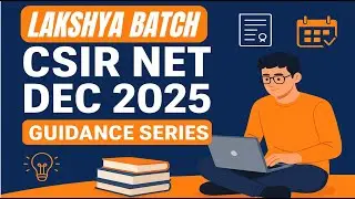 Lakshya JRF 2025 - FREE GUIDANCE GROUP - CSIR AND GATE EXAMS !!