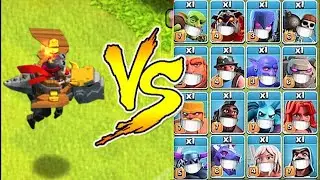New Dragon rider Troop vs. Every Troop in the Game!  | Clash Of Clans |