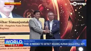 TVRI - AI NEEDED TO DETECT HOAXES, HUMAN SKILLS STILL KEY