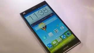 New ZTE Grand X Max Hands On Review - CES 2015