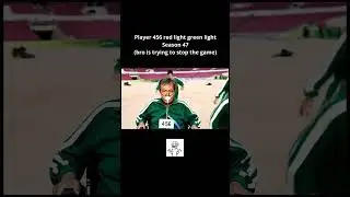 PLAYER 456 RED LIGHT GREEN LIGHT IN WHEELCHAIR ♿  (HE HAS PLAYED IT BEFORE)
