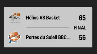 BBC Troistorrents - Highlights Day 5 - SB League Women @ H&eacute;lios VS Basket