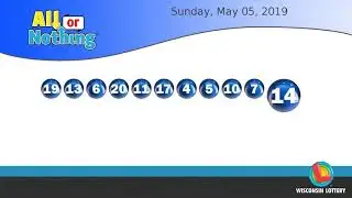 WI Lottery DailyLotto_AoN 05/05/2019