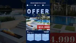 Your ultimate pool design solution #luxurypools #floridahomes #pooldesignsoftware