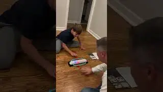 Our whole family loves the Hypershot electronic tabletop hockey game! #shorts