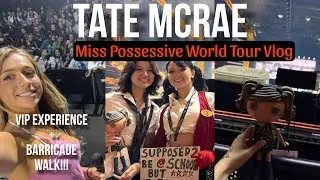 Tate McRae Miss Possessive World Tour (Cleveland, OH Vlog)