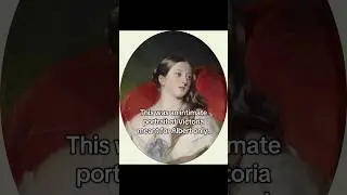 Victoria's portrait for Albert #history #art