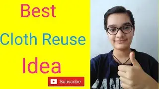 Best Cloth Reuse Idea | Making Jummar With West Cloth | Vaidehi Art And Craft