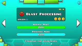 Blast Processing - Geometry Dash (All Coins)