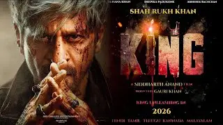 KING Trailer | Shah Rukh Khan New Movie 2026 | SRK Powerful Comeback | Title Reveal