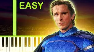 SUPER SIGMA MEME SONG - EASY Piano Tutorial