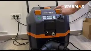 Aspirator profesional industrial si auto 1400W umed/uscat STARMAX #startools #starmax #aspirator