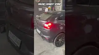 Baleno modified exhaust sound 🔥#youtubeshorts