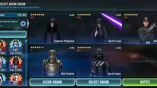 SEE Counter w/ Piett & Vader... NO THRAWN... #VaderRework #SEEcounter #SWGOH