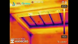 Thermal Imaging Walkthrough Showing Heat Loss in a London Property