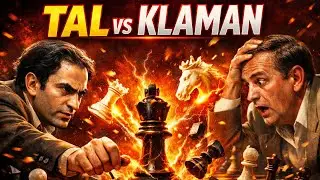 Mikhail Tal &ndash; Brilliant Attack vs Klaman (1971) | @BestChessChannelll 