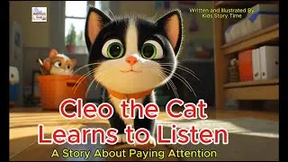 Cleo the Cat Learns to Listen | A Story About Paying Attention