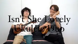 Isn't She Lovely / 本田信也 麻生洋平 ウクレレデュオ
