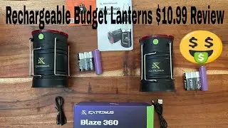 Rechargeable Emergency Lantern Review. $10.99 2-For-1 Budget Holiday Gift Ideas