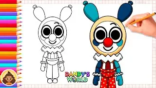 How to Draw Showtime Looey | from Dandy&rsquo;s World