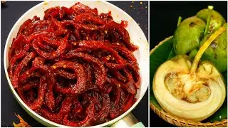 কোন রকম ফুড কালার ছাড়া পারফেক্ট টক ঝাল মিষ্টি চালতার আচার |Chaltar Achar Recipe | Easy Pickle Recipe