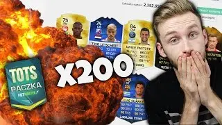 CO JA ZROBIŁEM?! 200 PACZEK ZA 150K | FUTMASTER