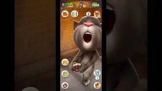 Talking Tom Says Ao Aoo aoo 😝😜 #shorts #youtube #aoo