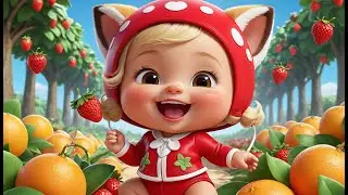 Fox Finds Fruit Candyland | Fun Fruit Adventure Song for Kids | Playful Nursery Rhyme