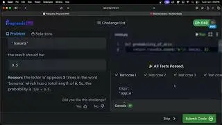 🎥 DSA the Python Way — Ep. 28: Probability of Selecting ‘a’ from a String 🎲