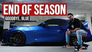 Прощай, Supra | Готовлю свою Toyota Supra цвета «Стратосфера» к зиме