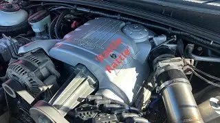 Диагностика и ремонт скрежета нагнетателя Holden L67 V6 M90