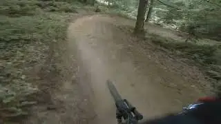 BikePark Postăvarul 1st lap blind