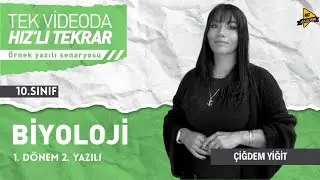 10 SINIF 1 DÖNEM 2. YAZILI TEK VİDEODA HIZLI TEKRAR VE SINAV PROVASI