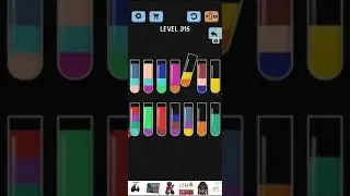 solve water game color sort level 315