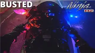 COPS PULLED ME OVER ON MY 300HP NINJA H2