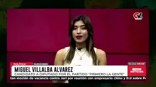14 01 2026 CABLEVISION ENTREVISTA A MIGUEL VILLALBA ALVAREZ CANDIDATO A DIPUTADO CON EL N&Uacute;MERO 5 DEL