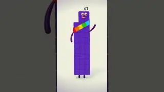 NUMBERBLOCK 67 REAL?! #numberblocks #ai #shorts #sora