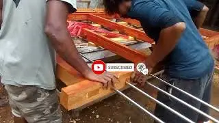 How To Install White Iron Pipes To a Window| Wood Working SL