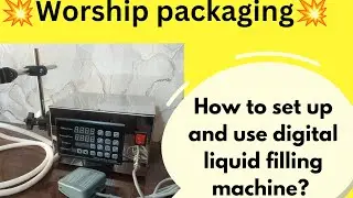 💥Step-by-Step Assembly of a Digital Liquid Filling Machine💥 #digitalliquidfillingmachine #ordernow