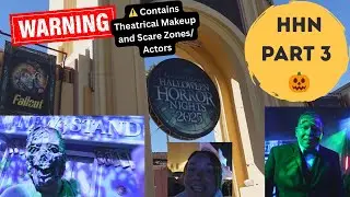 Финал HHN 2025! Мы завершаем строительство всех 10 домов и 4 зон страха в Universal Orlando!
