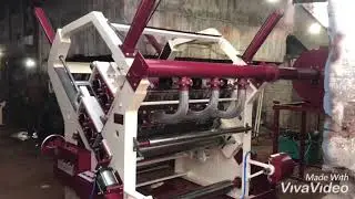Oriental industrial corporation  Fingerless double profile corrugation machine