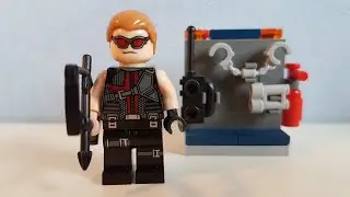 2012 LEGO Avengers Polybag | Hawkeye With Equipment | Review